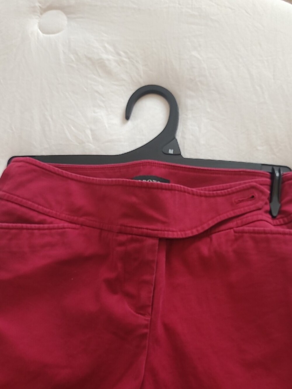 Talbots Raspberry-Pink Straight-Leg Chinos - Picture 7 of 8